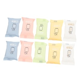 Beavorty Pcs Cotton Compressed Towels Disposable Face Cleaning Towels Portable Mini Face Washing for Travel -friendly Absorbent