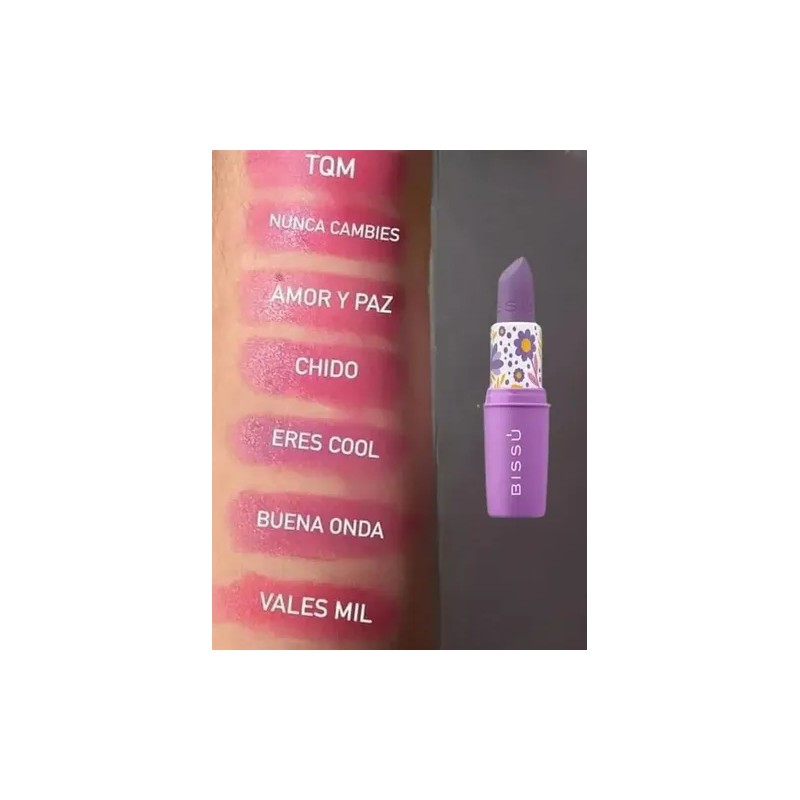 Duo/kit Gloss Brillo Labial Mágico Bissú Uva