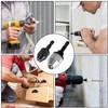 2 Pcs Keyless Drill Chuck Conversion Tool 0.3-3.6mm/0.3-6.5mm, 1/4 Inch