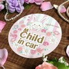 Wish Mimel Magnetic Sticker Standard Design CHILD Round Shape 5.9