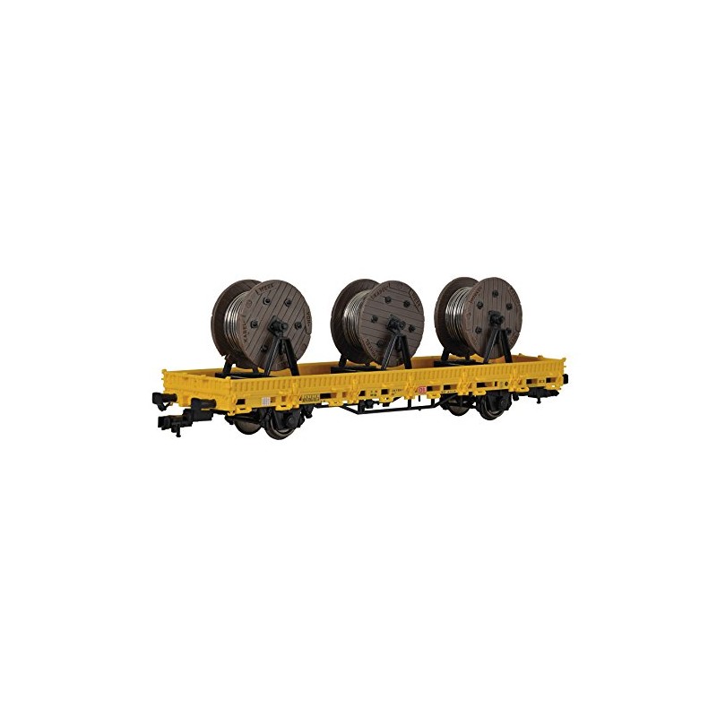 H0 KI NIEDERBORDWAGEN + 3 KABELROLLEN FM