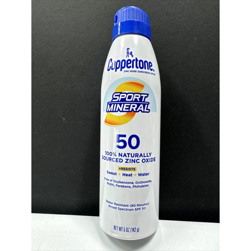 Coppertone 3x Coppertone Sport Mineral Spray Sunscreen(Exp0
