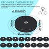 Rubber Coated Magnet Neodymium Magnet Base with Rubber Coating Anti