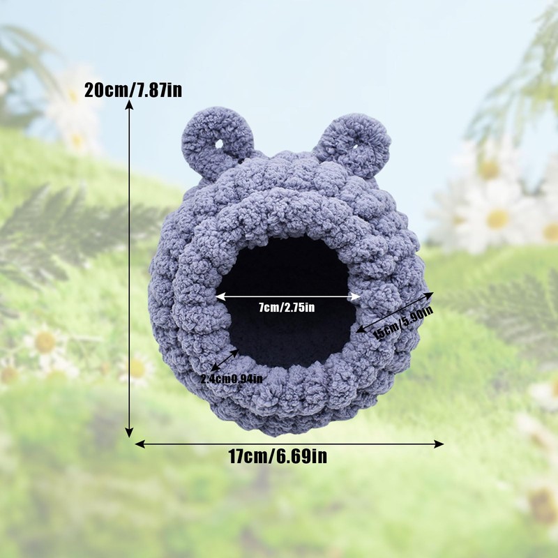 Bird Nest, Winter Warm Bird Nest House Parrot Bed Snuggle