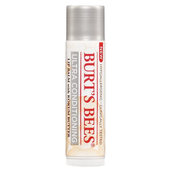 Burt's Bees Ultra Conditioning Lip Balm with Kokum Butter (Pack of 2)