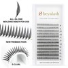 Obeyalash Wimpern Extensions 0,07mm D Curl 9–14 mm Wimpernverlängerung Easy