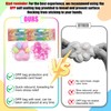XPQKDC 4Pcs Taba Squishies Cat Paw, Stress Relief Fidget Squeeze