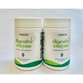 USANA Digestive Enzyme  56 Tablets ( 2 pack )  EXP  02/27