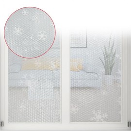 Patterned Window Insulation Bubble Wrap White Insulating Bubble Wrap 1000 cm