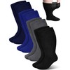 Bunnycool 4 Pairs Extra Wide Socks Swollen 30" Lymphedema Socks