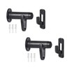 HOMOTEK 2 Pack Heavy Duty Door Stopper with Manual Hook