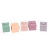 Soft Rubber Blocks Babies Children Chewing Silicone Early Childhood Educational