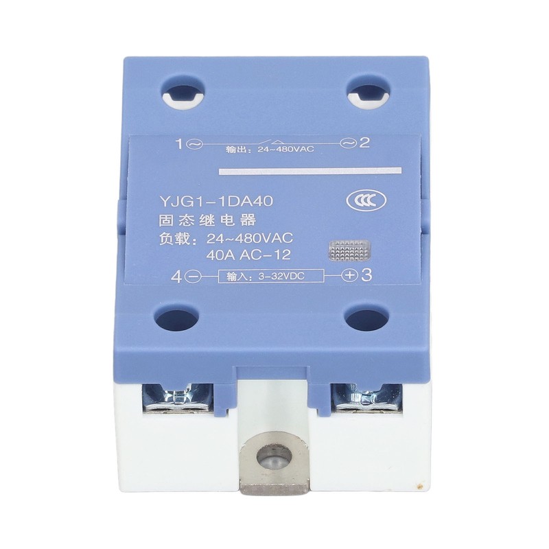 Solid State Relay 40A Single Phase DC 3‑32V Input AC
