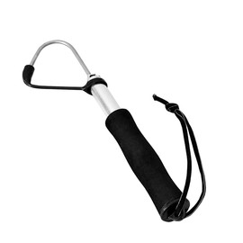 60/90cm Telescopic Fishing Gaff, Hook with Stainless Spear Gaff Hook of Saltwater Offshore Ice Tool, Aluminium Pole and Soft EVA Handle for Fishing Ice Fish Accissories