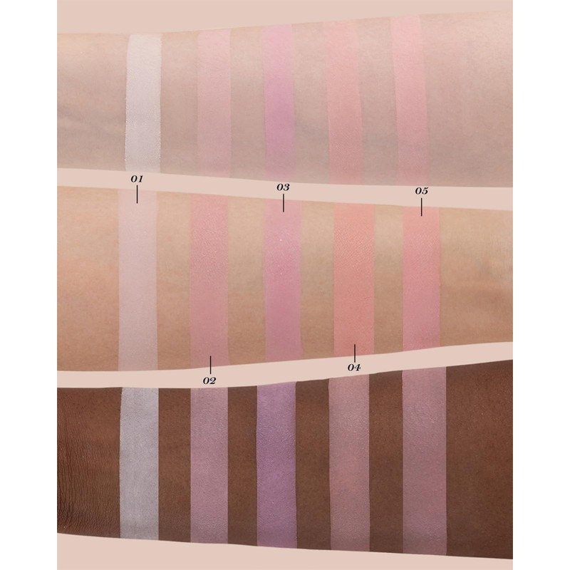 Flower Knows Swan Ballet Embossed Blush,Pink Matte Finish,Buildable & Blendable