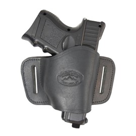 Barsony Black Leather Quick Slide Holster for CZ P01 P06 Right