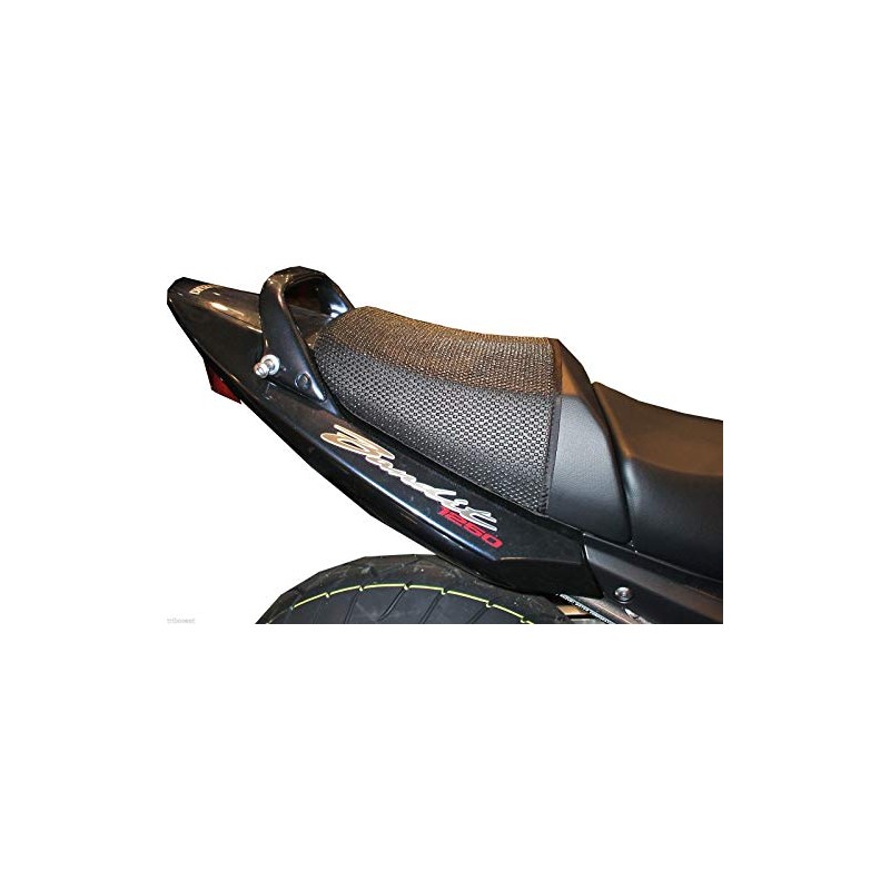 TRIBOSEAT Motorcycle Anti Slip Passenger Seat Cover Compatible With Suzuki