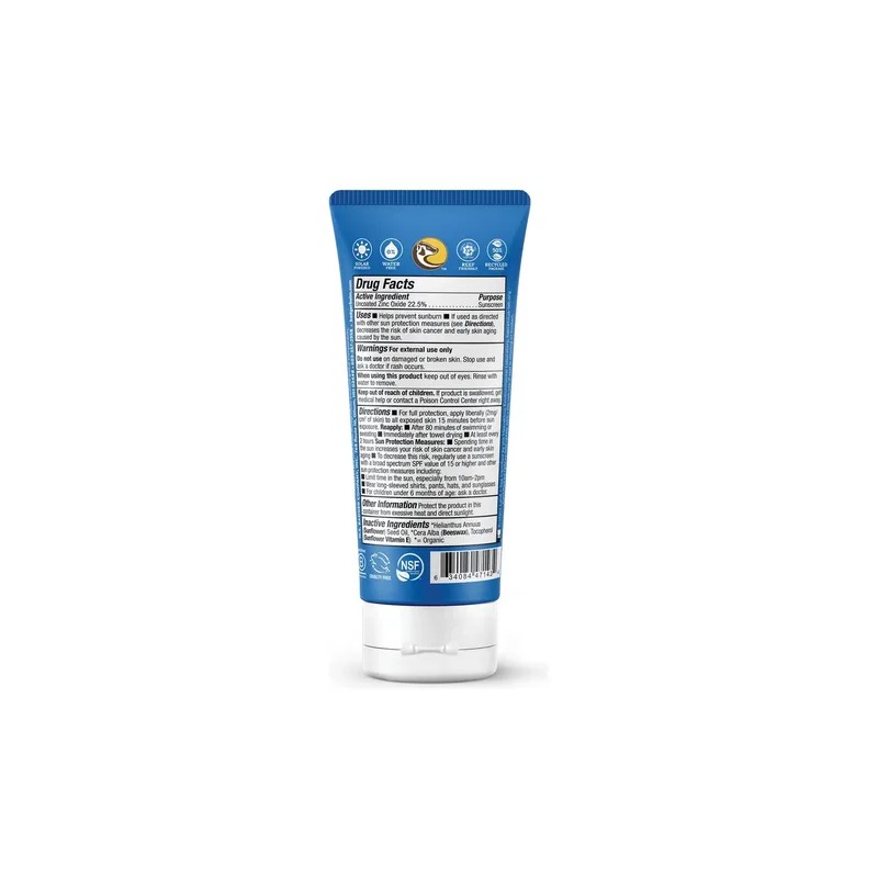 Badger Protector Solar Reef Safe, Spf 40 Sport Mineral Sunsc