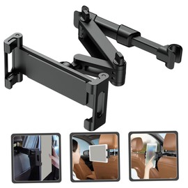 Operitacx Kopfstützen Tablet Halterung für Auto Verstellbar Stabiler Handy Tablet Halter für Rückbank für Lange Autofahrten Spiele Hören