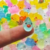 Asphodelia 150 PCS Mini Luminous Resin Animals,Glow Mini Animals for