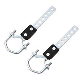 2 Pack Universal Exhaust Hangers，Adjustable Rotating Silencer Hanger Heavy Duty Tailpipe