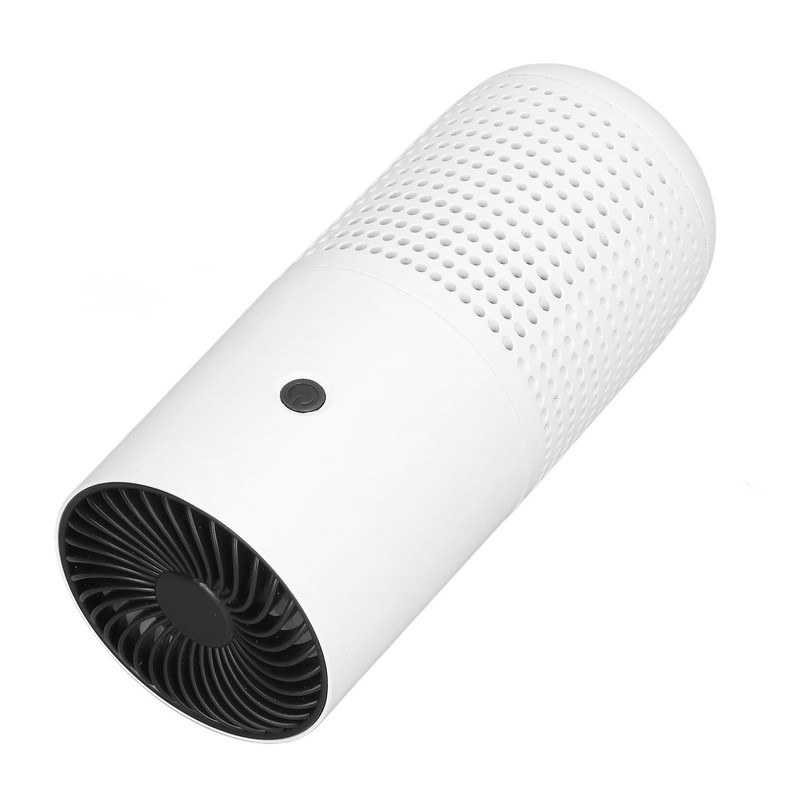Car Air Purifier Frangrance Quiet Remove Smoke Dust USB Power
