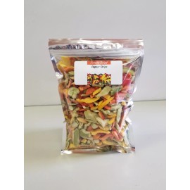 Eterna Fresh Freeze Dried Mixed Pepper Strips Camping Hiking Survival Storage Food CERTIFIED