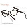 HAPJOYS Cat Eye Reading Glasses Women Blue Light Blocking Ladies
