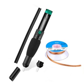 MOGAOPI Solder Wick and Desoldering Pump, Spare nozzle, Solder Sucker, Desoldering Wick,1pcs Solder Braid Desoldering Vacuum Pump Solder Remover Tool