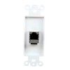 BOPLAT 1 Port Cat7 Ethernet Decora Insert Wall Plate -