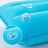 Unbranded Outdoor Camping Pillow Inflatable Fabric Feel Head Cushion Travel