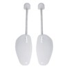 Incutex 4 pairs of shoe trees plastic variable size UK