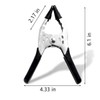 AMAZA 2 Pack 6" Spring Metal Clamps Large Super Heavy