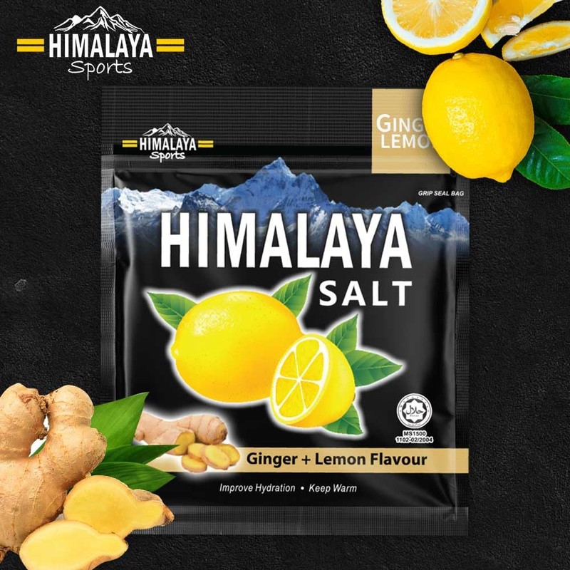 Ginger And Lemon Candy: Made from Natural Himalaya Salt (15g