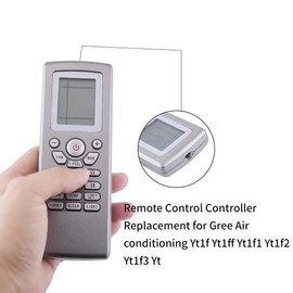 Remote Control,Air Conditioner Remote Controller Replacement for Air-Conditioning Yt1f Yt1ff Yt1f1 Yt1f2 Yt1f3 Yt