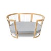 Babyhood Amani Bebe Jersey Cotton Oval Fitted Sheet, Drops
