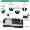 Knife Electric Knife Sharpener- 4 in 1 Electric Knife Sharpeners