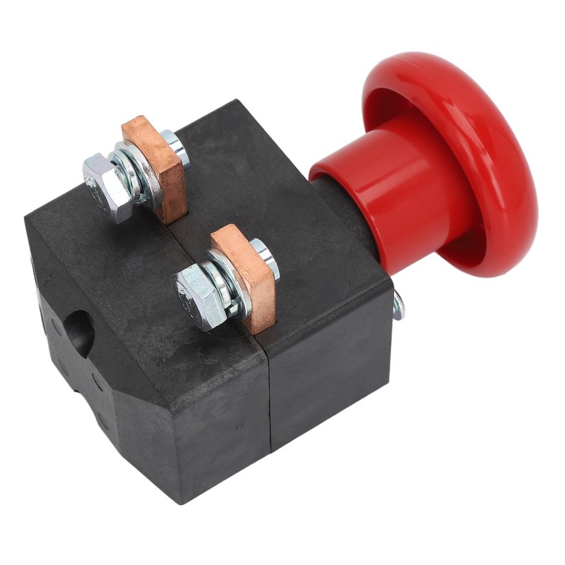 Emergency Push Button Switch DC80V Reliable Emergency Stop Switch Replacement