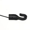 DraCra 15 Pack Shock Cord Hooks Terminal End with Quick