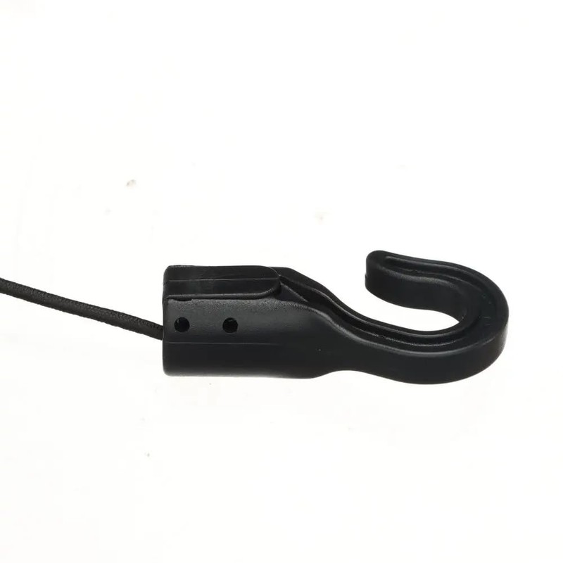 DraCra 15 Pack Shock Cord Hooks Terminal End with Quick
