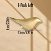 Gold Bird‑Shaped Wireless Motion Sensor LED Wall Night Light For