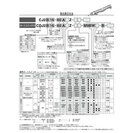 SMC Air Cylinder Basic Type CJ2B16-50Z
