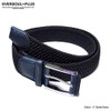 EVERSOUL Mesh Belt, 10 Colors, Stretchable, Elastic Belt, Braid, Business,