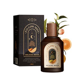 OPTATUM Pillow Mist - Aromatherapy Pillow Spray for Sheets, Linen & Bedding, Natural Essential Oils for Stress Relief, Gift for Someone Who Wants to Sleep Well - Walking Moon