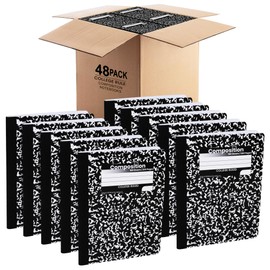 Bulk Composition Notebooks, College Ruled Paper Writing Journals, Marble Cover College Ruled Composition Books, 100 Sheets, School Notebooks, School Supply Notebooks, Student Journal Notebooks Bulk,