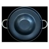 Large Mexican Style Wok Comal Cazo Griddle Fryer Chicharron Deep