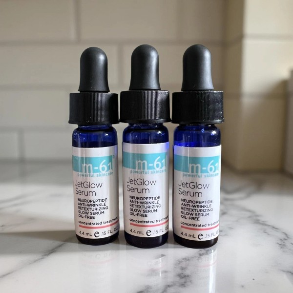 M-61 Neuropeptide Jet Glow Serum 3-Piece Set 0.15 oz Each