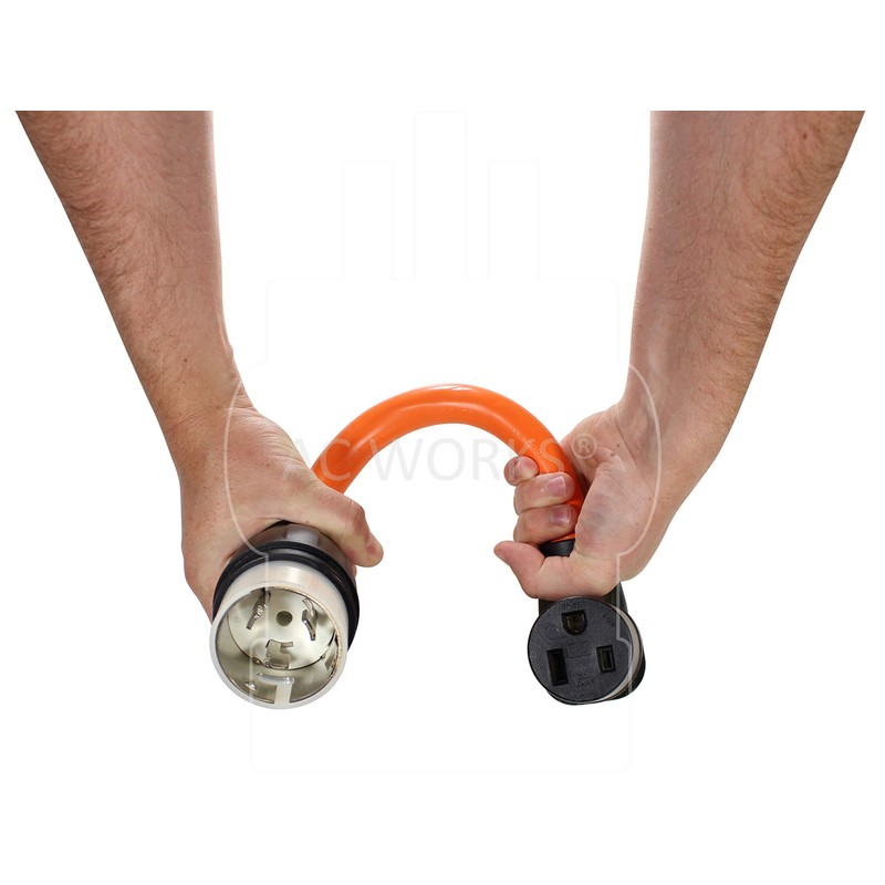 AC WORKS 6-50 Welder Adapter (CS6365/ SS2-50 50A 4-Wires Locking
