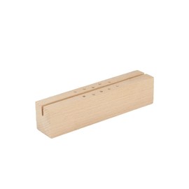 Ideen mit Herz Wooden Stand, Design 6, 12.2cm x 2.6cm x 2.8cm, 1 Slot and 10 Holes