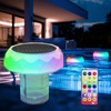 BASON LIGHTING Solar Powered Floating Pool Light with Chlorine Tablet